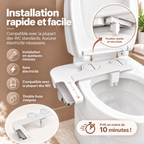 CleanJet - Kit toilette Japonais