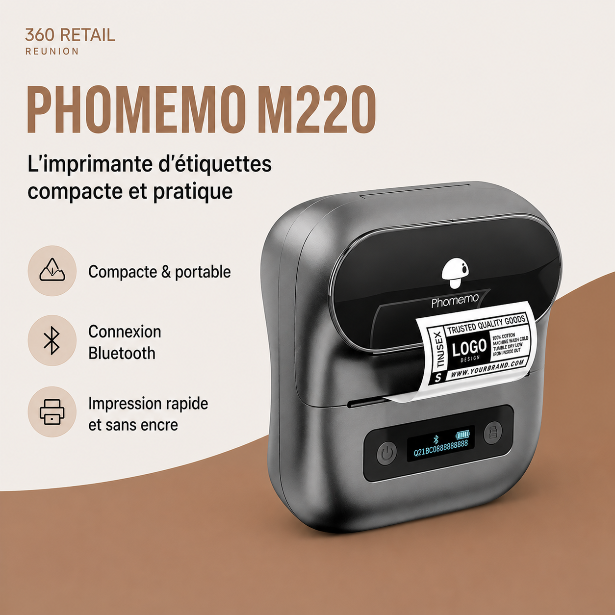 Mini Imprimante Phomemo M220