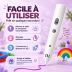 MagicPen 3D - Stylo de dessin 3D