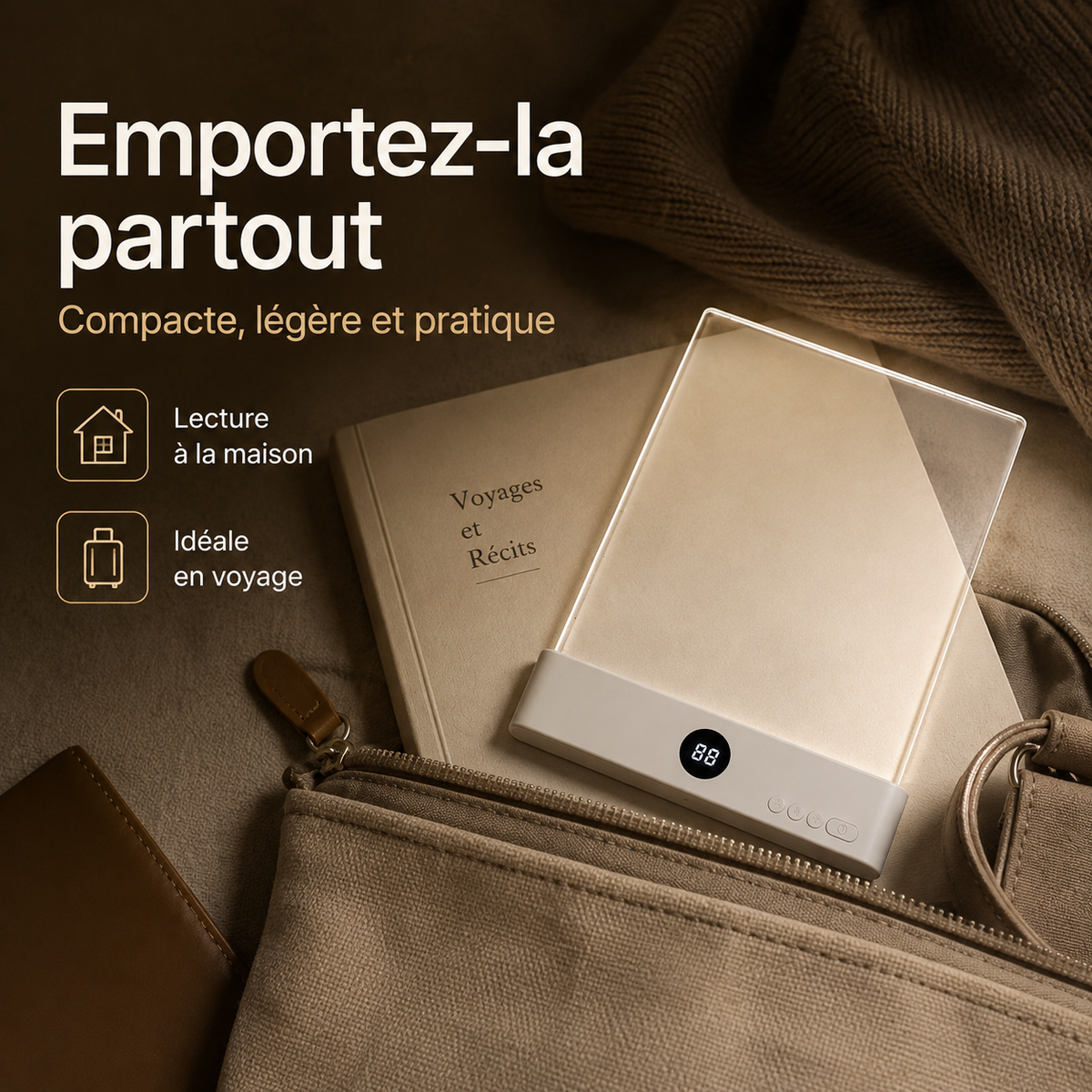 NightPage - Lumière de lecture nocturne