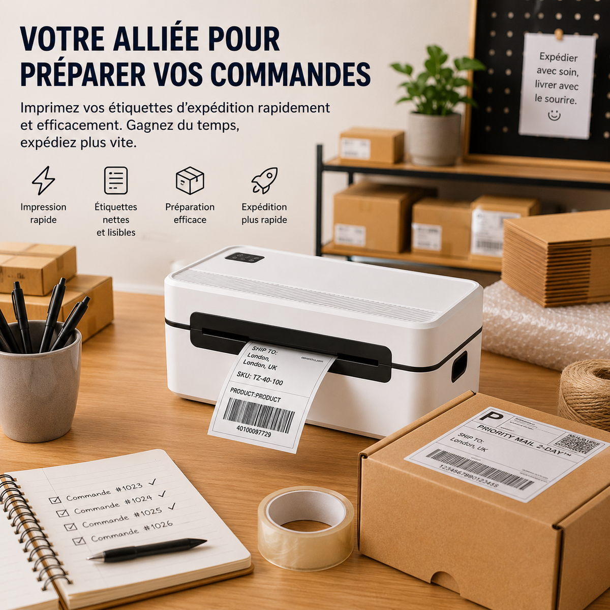 ShipPrint - Imprimante étiquette expédition
