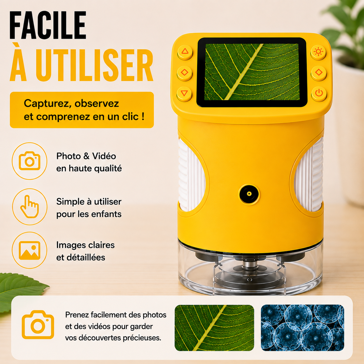 KidScope - Microscope pour enfants