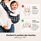 CozySling - Porte bébé bandoulière