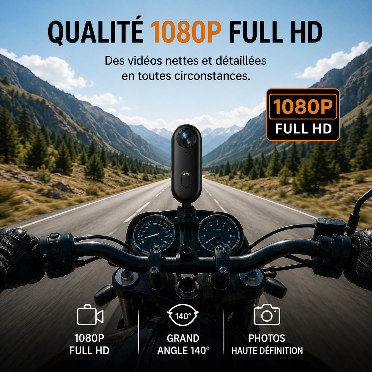 PocketCam - Caméra de poche 1080p