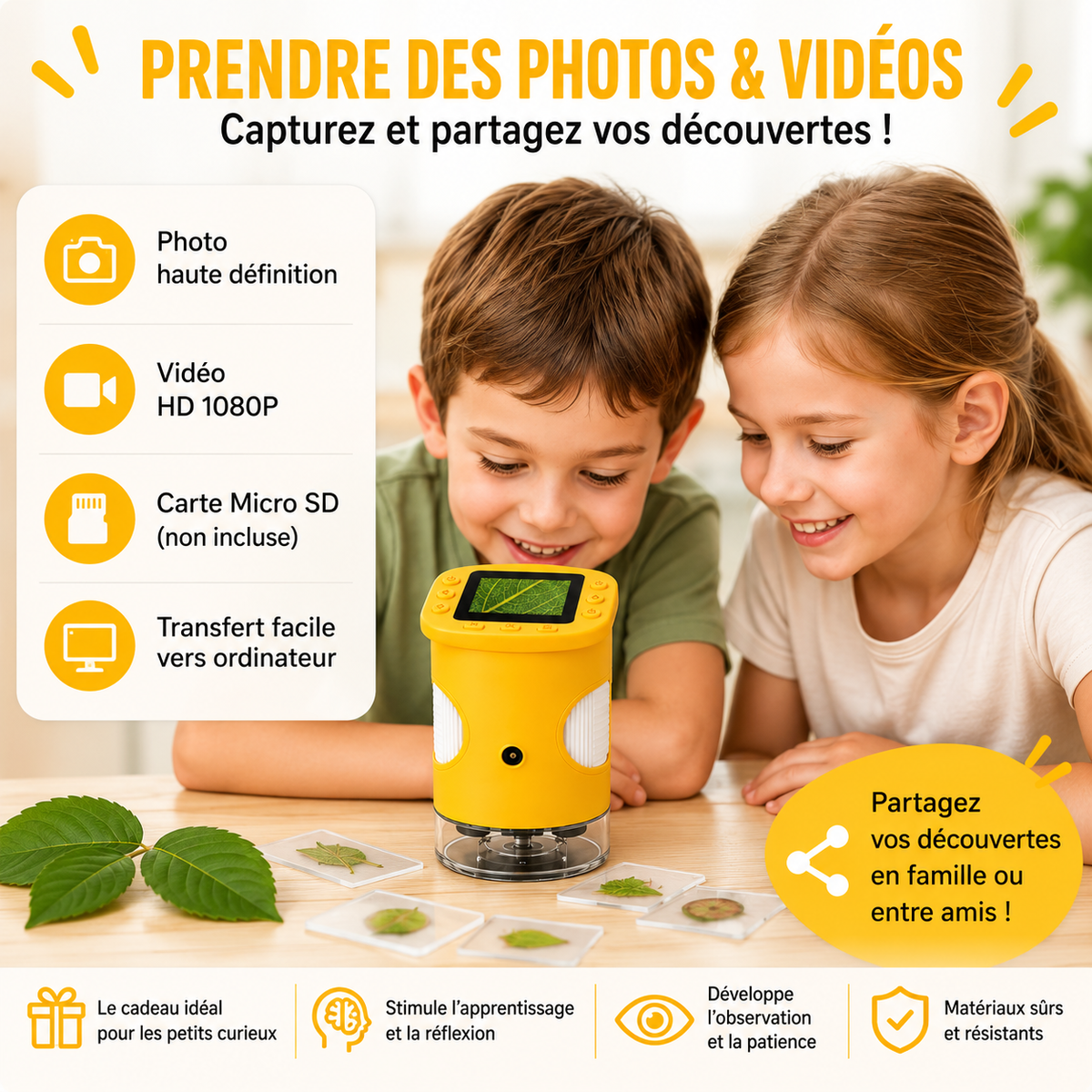 KidScope - Microscope pour enfants
