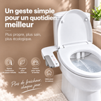 CleanJet - Kit toilette Japonais