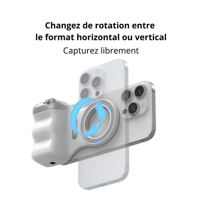 TELESIN Grip Smartphone avec Télécommande Bluetooth