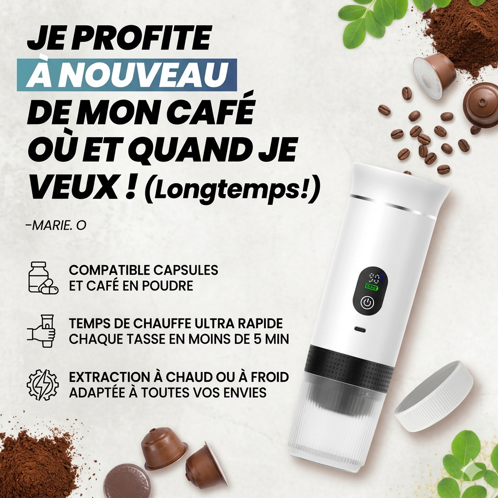 Express'N Go - Machine à café portable