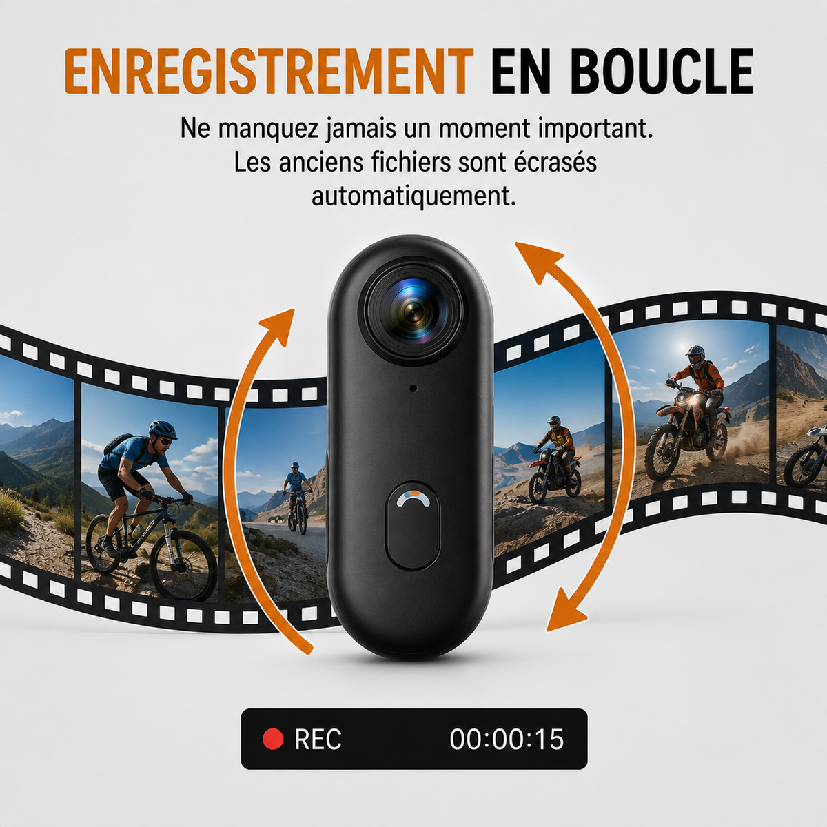 PocketCam - Caméra de poche 1080p