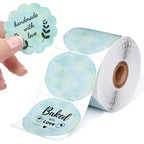 M220 Etiquettes rondes thermique, 50x50mm (140 étiquettes)