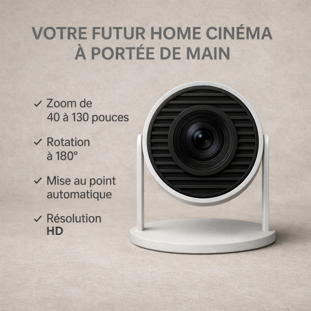 PocketProject - Mini projecteur portable HD