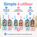 TalkieCam™ - Le talkie-walkie vidéo pour enfants