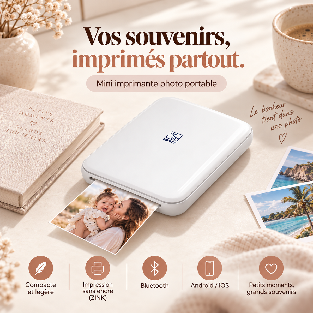 Hprt 53 - Imprimante de photo portable