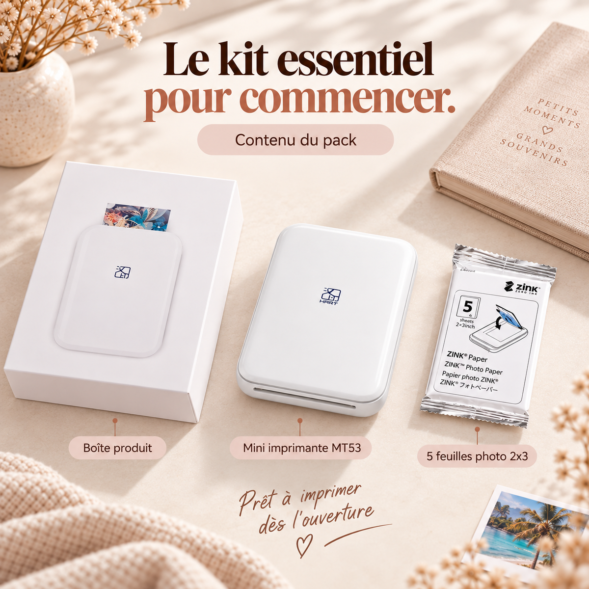Hprt 53 - Imprimante de photo portable